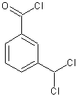 3-(二氯甲基)苯甲酰氯结构式