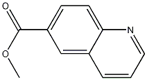 6-喹啉羧酸甲酯结构式