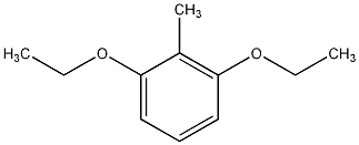 2,6-二乙氧基甲苯结构式