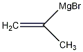溴化异丙烯基镁溶液结构式