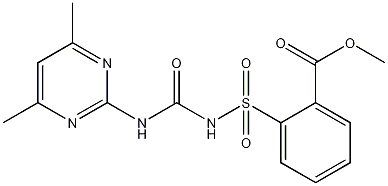 嘧黄隆甲酯结构式