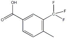4-甲基-3-三氟甲基苯甲酸结构式