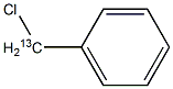 苄基氯-α-13C结构式