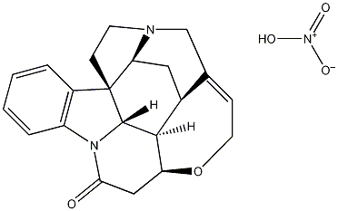 硝酸士的宁结构式