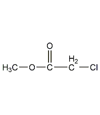 氯代乙酸甲酯结构式