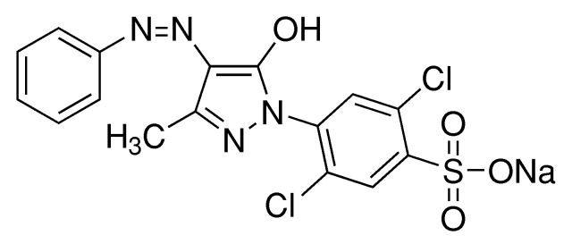 酸性黄14结构式
