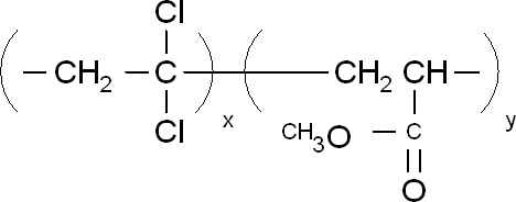 Poly(vinylidene chloride-co-methyl acrylate)