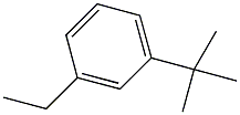 1-叔丁基-3-乙基苯结构式