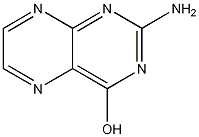 2-氨基-4-羟基蝶啶结构式