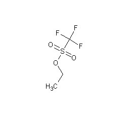 三氟甲烷磺酸乙酯结构式