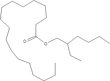 硬脂酸2-乙基己酯结构式