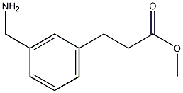 3-(3-氨基苯基)丙酸甲酯结构式