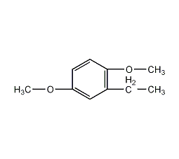 2-乙基-1,4-二甲氧基苯结构式