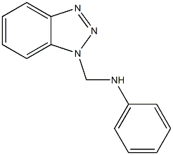 N-苯基苯并三唑甲胺结构式