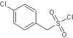 4-氯苯基甲磺酰氯结构式