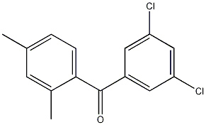 3,5-Dichloro-2',4'-dimethylbenzophenone