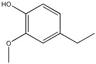 4-乙基-2-甲氧基苯酚结构式