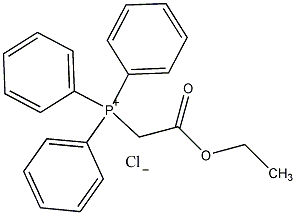 (乙氧羰基甲基)三苯基溴化磷结构式