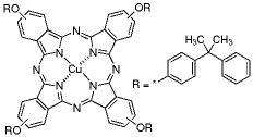 Copper(II) tetrakis(4-cumylphenoxy)phthalocyanine