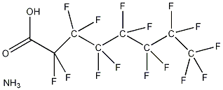 十五代氟辛酸铵盐结构式
