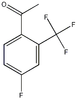4'-氟-3'-三氟甲基苯乙酮结构式