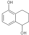 1,5-二羟基-1,2,3,4-四氢萘结构式