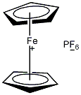 六氟磷酸盐二茂铁结构式