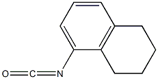 1-异氰酸基-5,6,7,8-四氢萘结构式