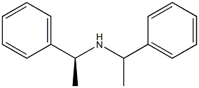 (−)-二[(S)-1-苯基乙基]胺结构式