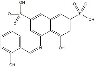 甲亚胺-H水合物结构式