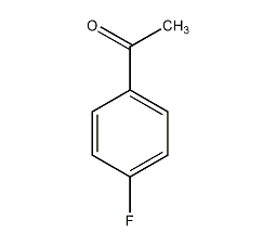 4'-氟苯乙酮结构式