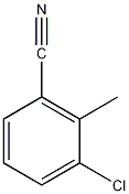 3-氯-2-甲基苯甲腈结构式