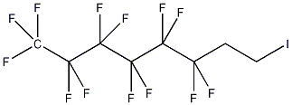 1H,1H,2H,2H-全氟碘辛烷结构式