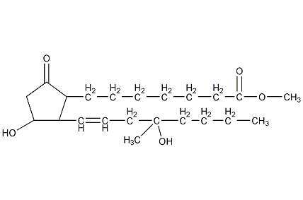 米索前列醇结构式