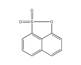 1,8-萘砜结构式