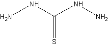 硫代碳酰肼结构式