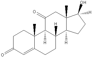 11-酮睾丸激素结构式