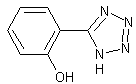 2-(1H-Tetrazol-5-yl)phenol结构式