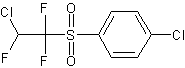 2-氯-1,1,2-三氟乙基对氯磺酸酯结构式