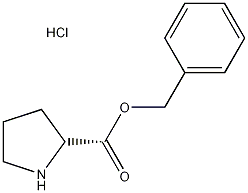 D-脯氨酸苄酯盐酸盐结构式
