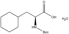 丁氧羰基-ß-环乙基-丙氨酸-羟基盐酸盐结构式