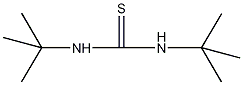 N,N'-二叔丁基硫脲结构式