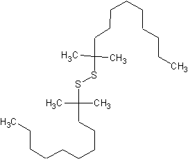 二叔十二烷基二硫化物结构式