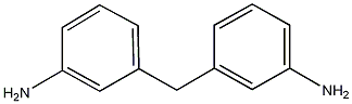 3,3'-二氨基二苯基甲烷结构式