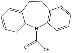 5-乙酰基亚氨基二苄酯结构式