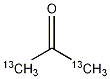 丙酮-1,3-13C2结构式
