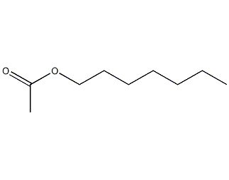 乙酸庚酯结构式