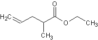 2 - methyl -4 - pentenoic acid ethyl ester