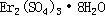 Erbium(III)Sulfate Octahydrate