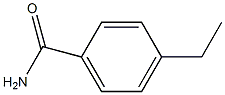 4-乙基苯甲酰胺结构式